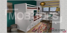 Dormitorio infantil D127
